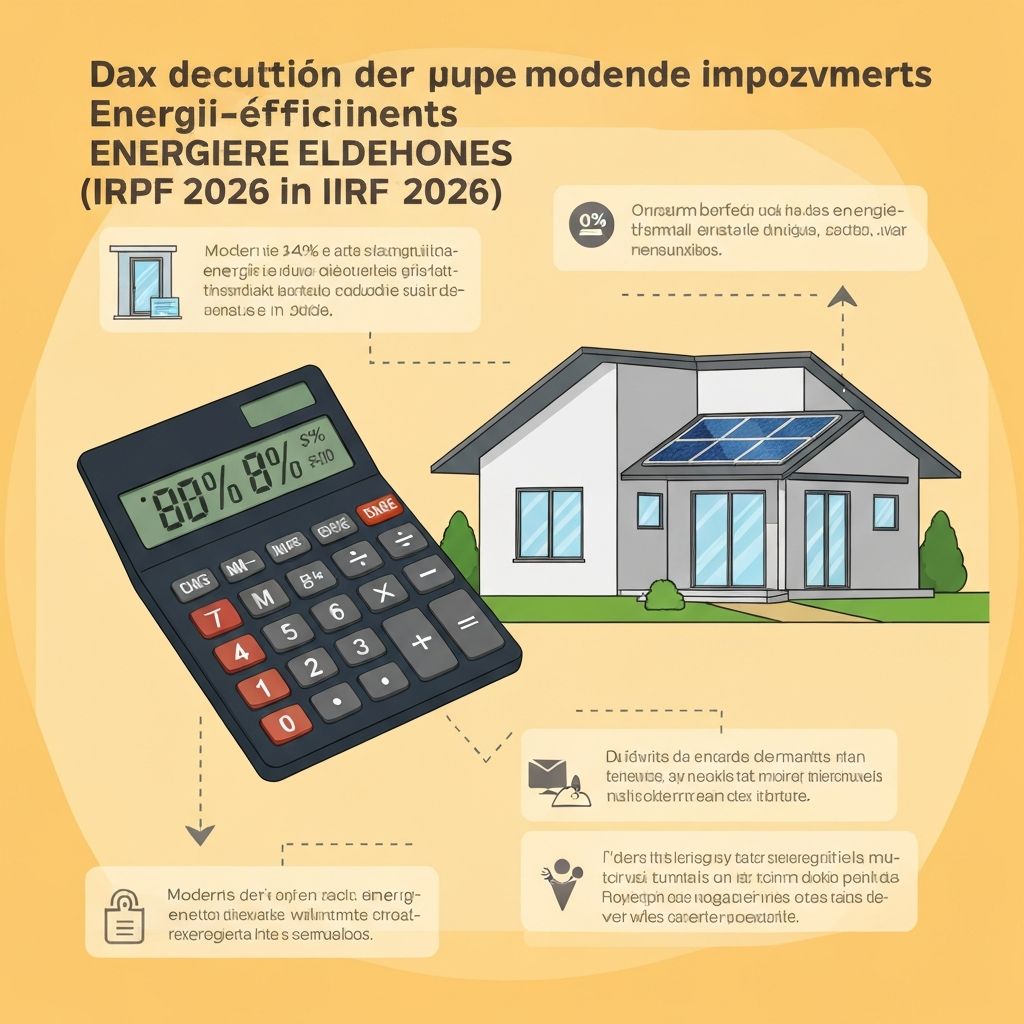 Deducción fiscal eficiencia energética 2026: Hasta el 60% en tus reformas en Valladolid